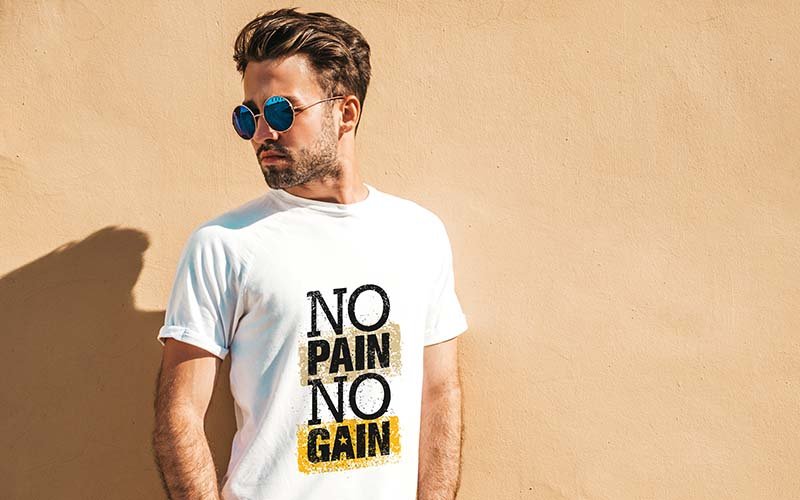 No Pain No Gain - VPIXA PRINTING