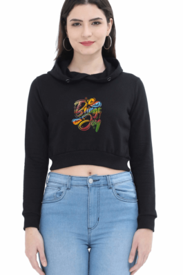 Do What Brings You Joy- Women’s Crop Hoodies