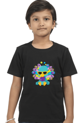 TROPICAL BIRDS – Boy’s Round Neck Half Sleeve T-Shirts