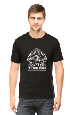 Intelligence Without Ambition- Men’s Round Neck Half Sleeve T-Shirts