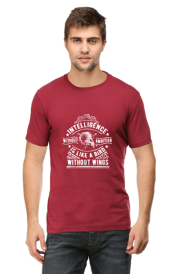 Intelligence Without Ambition- Men’s Round Neck Half Sleeve T-Shirts