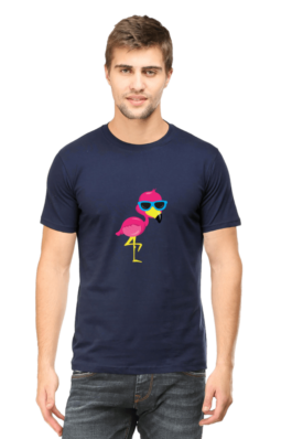 TROPICAL BIRDS – Men’s Round Neck Half Sleeve T-Shirts