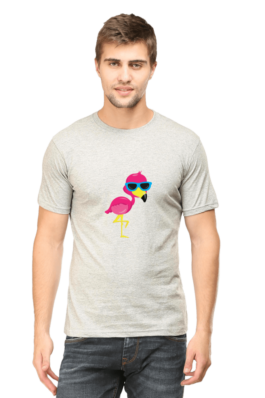 TROPICAL BIRDS – Men’s Round Neck Half Sleeve T-Shirts